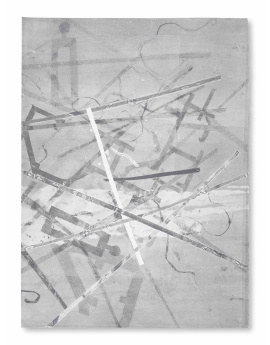 Ira Hoffecker - Urban Layers VI (mono print)